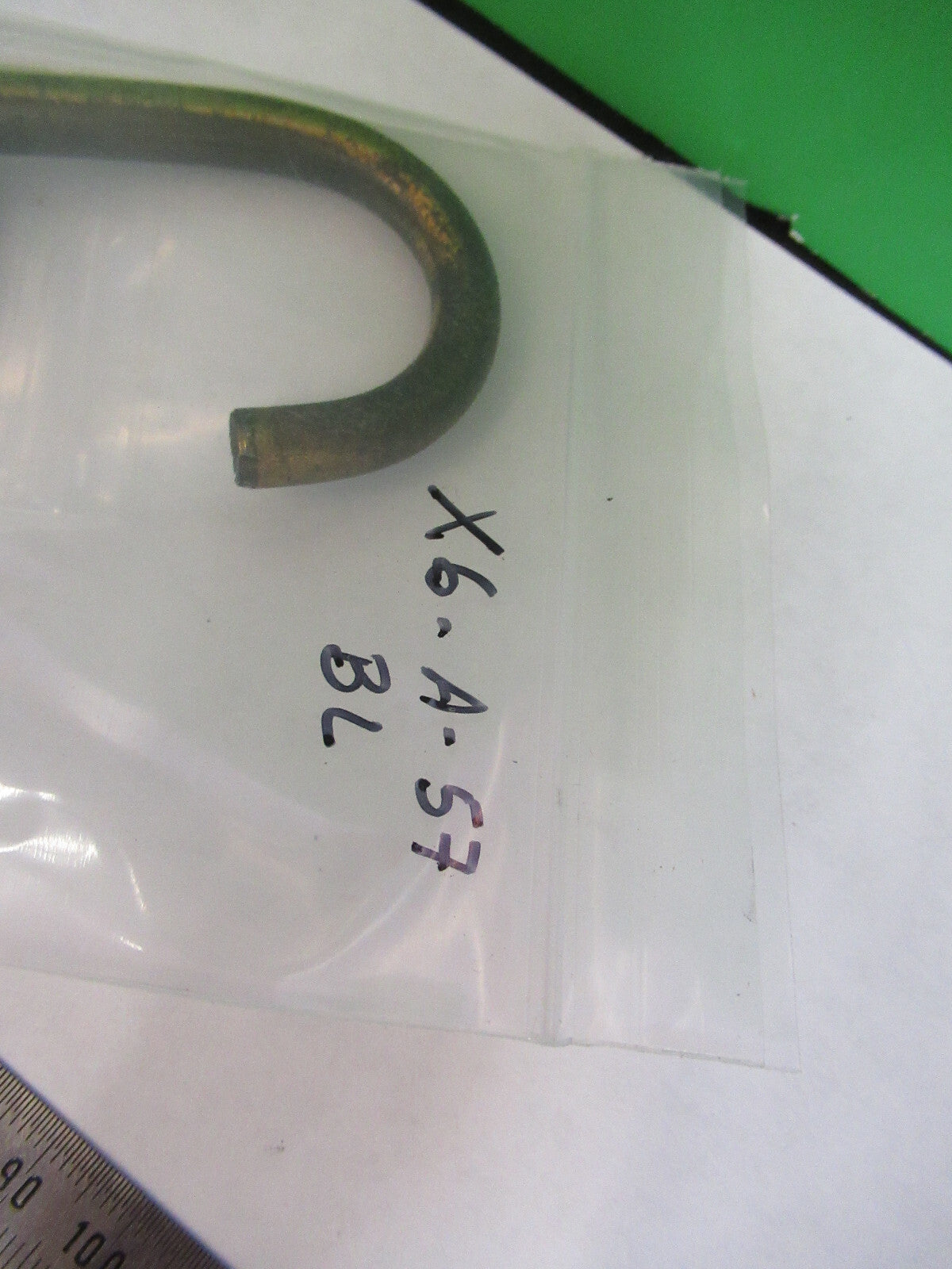 ANTIQUE BAUSCH LOMB LOCK + HINGES for cabinet MICROSCOPE PART AS PICTURED X6-A57