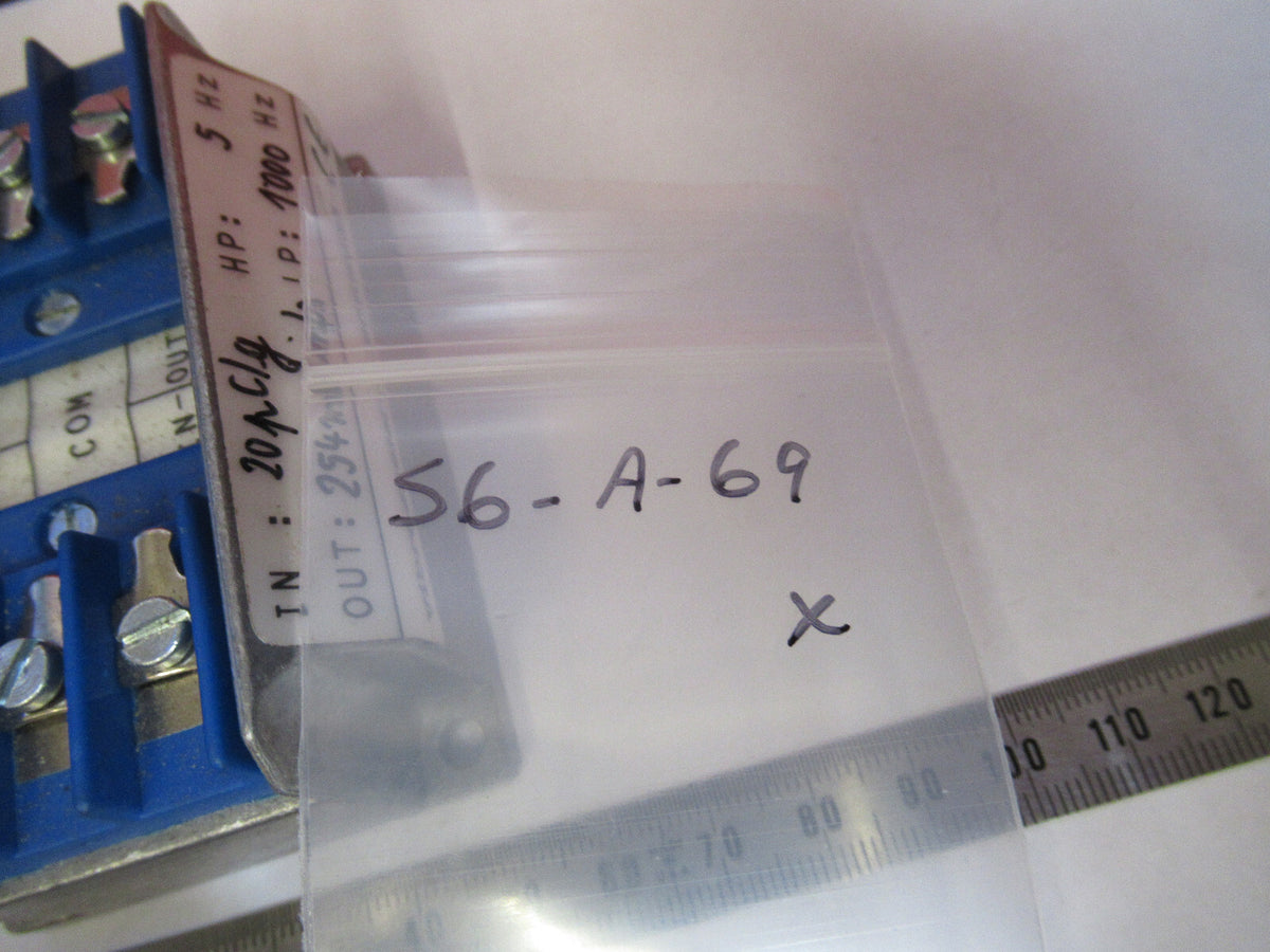 MEGGITT VIBRO-METER IPC704 244-704-000-021 AMP MODULE for ACCELEROMETER S6-A-69