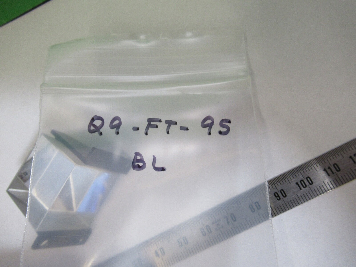 Bausch Lomb USA MOUNTED GLASS PRISM MICROSCOPE PART AS PICTURED Q9-FT-95