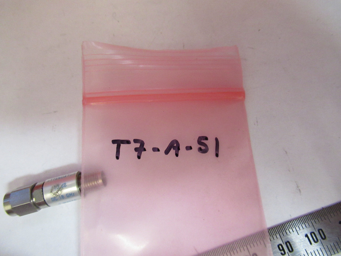 WILTRON ATTENUATOR 10 dB MICROWAVE RF FREQUENCY 18 GHz AS PICTURED T7-A-51