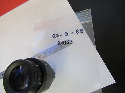 CARL ZEISS EYEPIECE 444232 E-Pl 10X/20 LENS MICROSCOPE PART AS PICTURED Q3-B-88