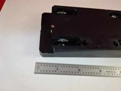 ALUMINUM ANODIZED POSITIONING SLIDE ADJUSTABLE AS IS C6-D-01