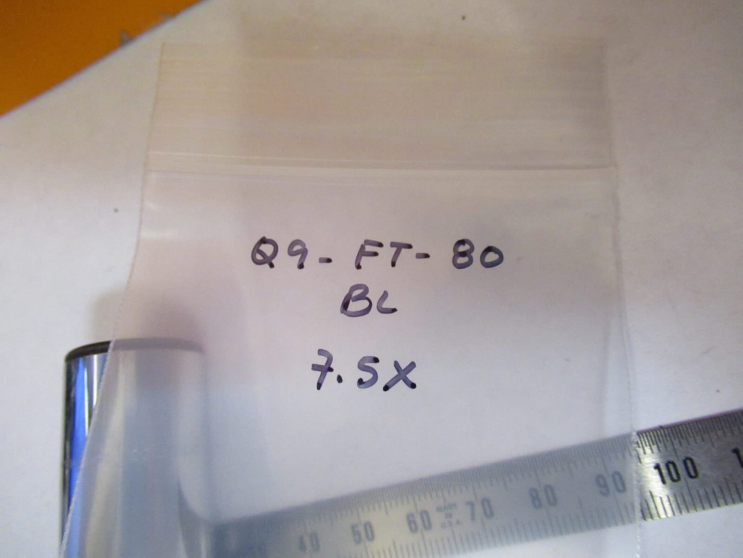 ANTIQUE BAUSCH LOMB 7.5X EYEPIECE OCULAR MICROSCOPE PART AS PICTURED Q9-FT-80