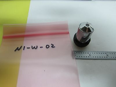 MICROSCOPE OBJECTIVE WILD HEERBRUGG SWISS 10X OPTICS #N1-W-02