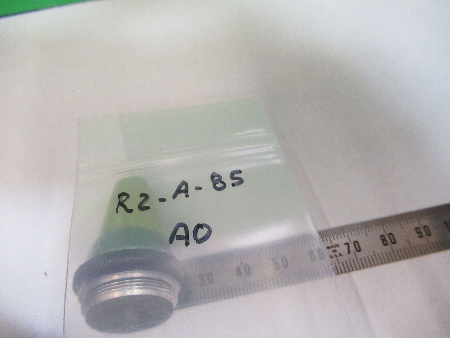 SPENCER AO OPTICS OBJECTIVE 43X RARE LENS MICROSCOPE PART AS PICTURED &R2-A-85