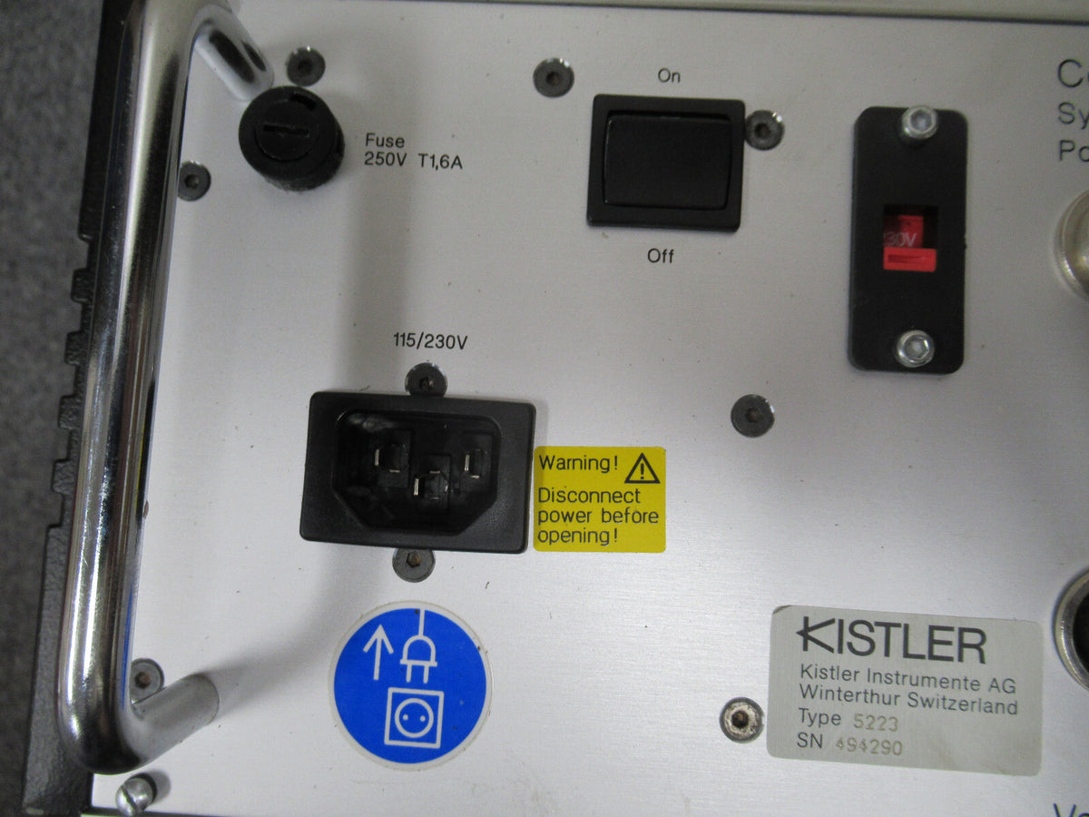 KISTLER SWISS SENSOR 5223 MULTICHANNEL SIGNAL CONDITIONER AS PICTURED #TD-4