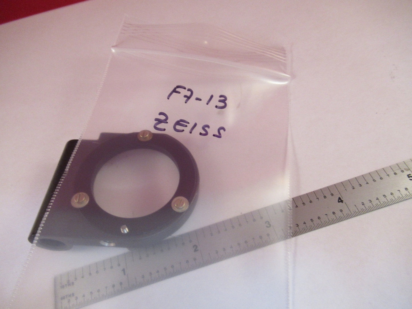 Carl Zeiss AG Mounted Optical Lens Germany Microscope Part Optics