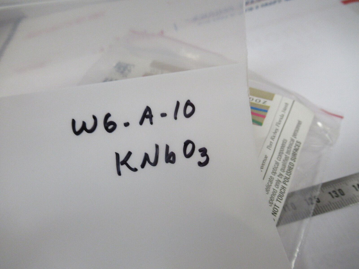 OPTICAL SPECTRA PHYSICS KNbO3 POTASSIUM NIOBATE CRYSTAL AS PICTURED &W6-A-10