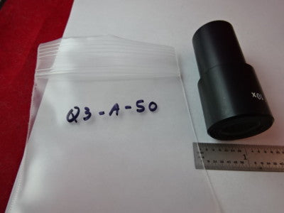 EYEPIECE 10 WF OPTICAL MICROSCOPE PART OPTICS AS IS #Q3-A-50