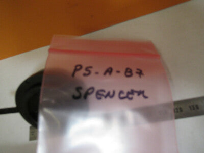 ANTIQUE SPENCER CONDENSER + IRIS MICROSCOPE PART AS PICTURED &P5-A-87