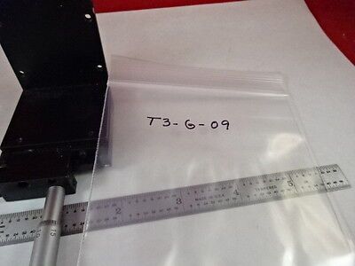 POSITIONING LINEAR SLIDE + TOOL FIXTURE AS IS B#T3-G-09