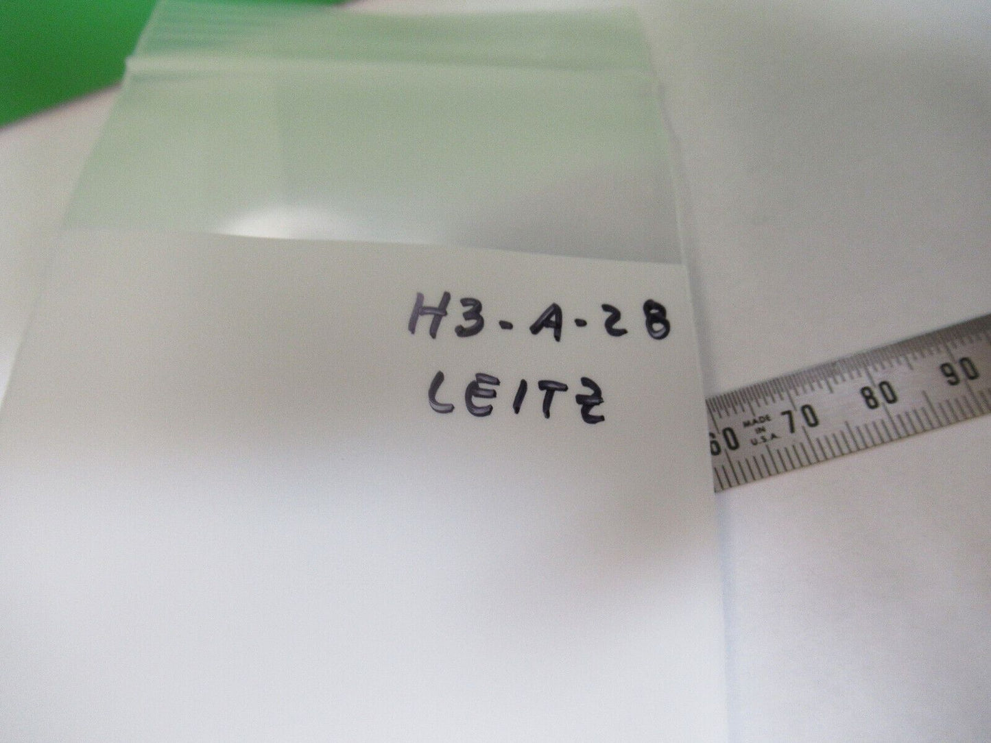 ANTIQUE BRASS ERNST LEITZ "3" OBJECTIVE MICROSCOPE AS PICTURED #H3-A-28