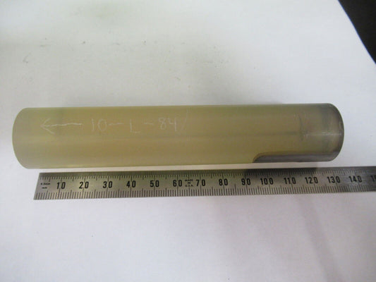 ZERODUR ROD PERFORATED from HP LASER OPTICAL INTERFEROMETER AS PICTURED #W4-A-09