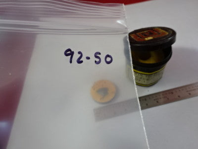 OPTICAL UNITED TECHNOLOGIES SC100 PHOTODIODE SENSOR OPTICS AS IS &92-50