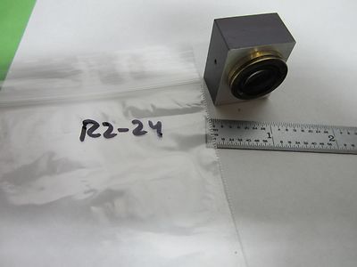 MICROSCOPE PART MOUNTED LENS GERMANY OPTICS BIN#R2-24