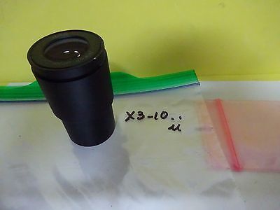 MICROSCOPE PART NIKON JAPAN EYEPIECE 10X/21 OPTICS AS IS BIN#X3-10