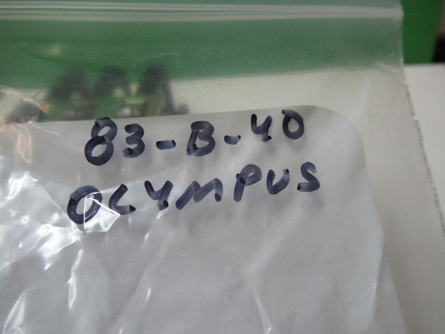 OLYMPUS JAPAN FILTERBAUGRUPPE OPTIK MIKROSKOP TEIL WIE ABGEBILDET &83-B-40