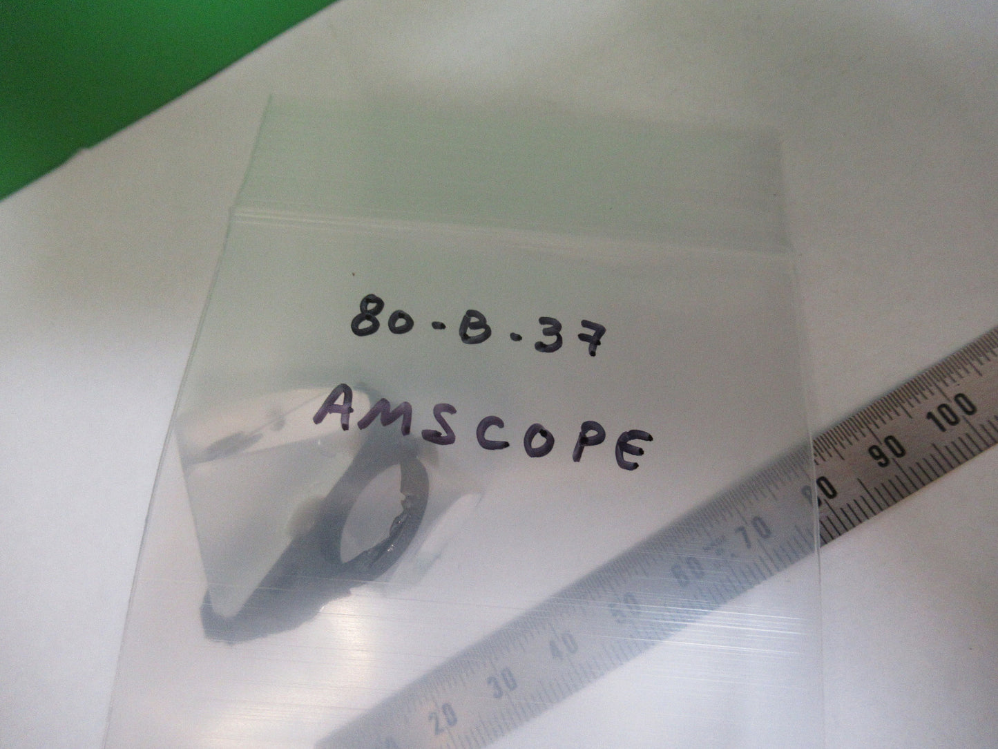 AMSCOPE GLASS PRISM SET HEAD OPTICS MICROSCOPE PART AS PICTURED 80-B-37