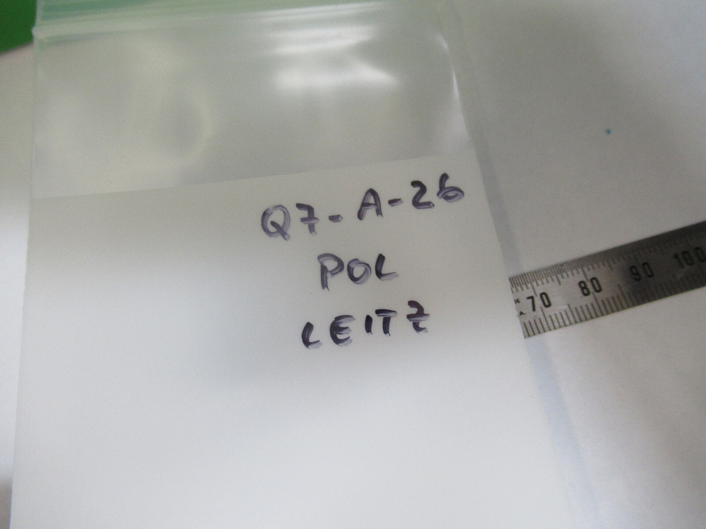 ANTIQUE POL OBJECTIVE ERNST LEITZ 10X POL MICROSCOPE PART AS PICTURED Q7-A-26