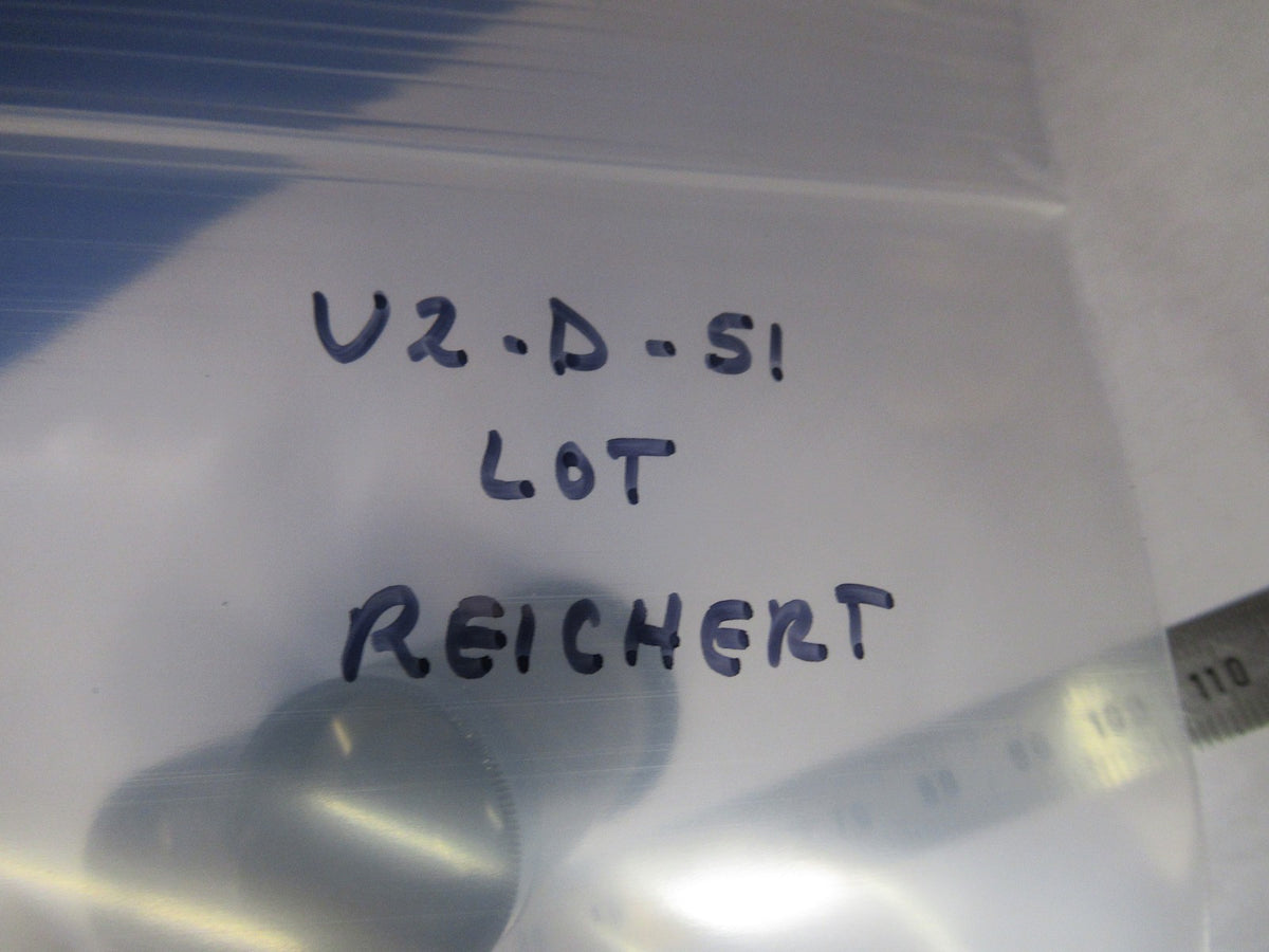 Antique Brass Reichert Wien Lot Eyepiece Microscope Part