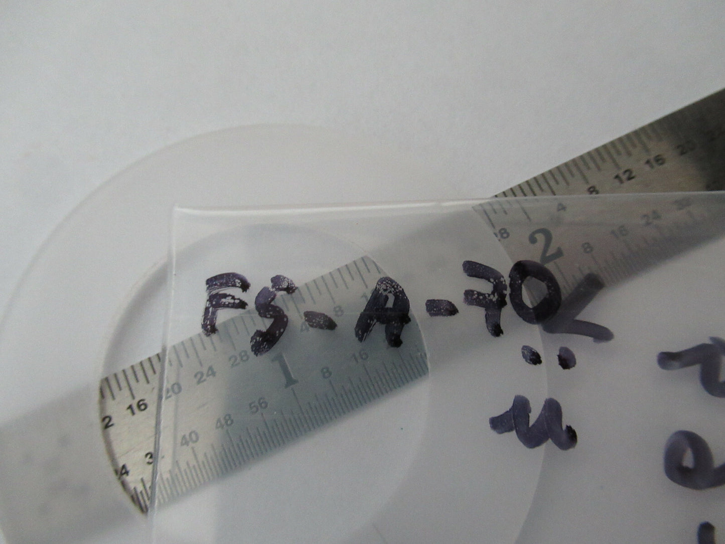 Blank Piezoelectric Quartz Crystal X-cut Unplated Piezo Sensor AS Pic