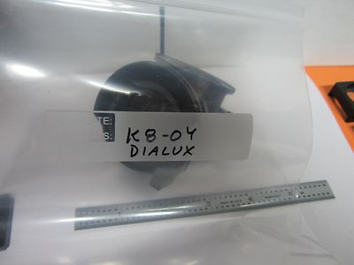MICROSCOPE PART DIALUX LEITZ WETZLAR GERMANY ILLUMINATOR + IRIS OPTICS BIN#K8-04