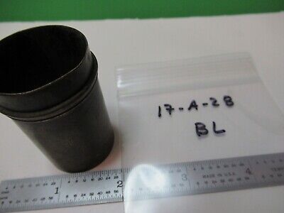 ANTIQUE MESSING BAUSCH LOMB TUBUS ?? MIKROSKOPTEIL WIE ABGEBILDET &17-A-28