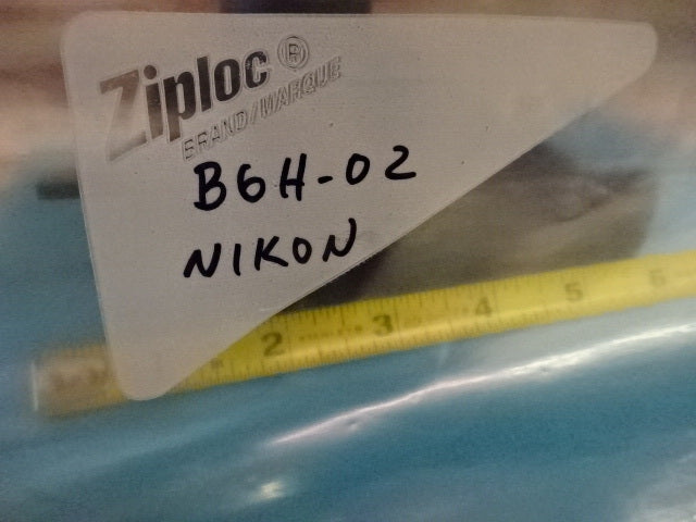 MICROSCOPE PART NIKON OPTIPHOT JAPAN STAGE TABLE MICROMETER AS IS #B6H-02