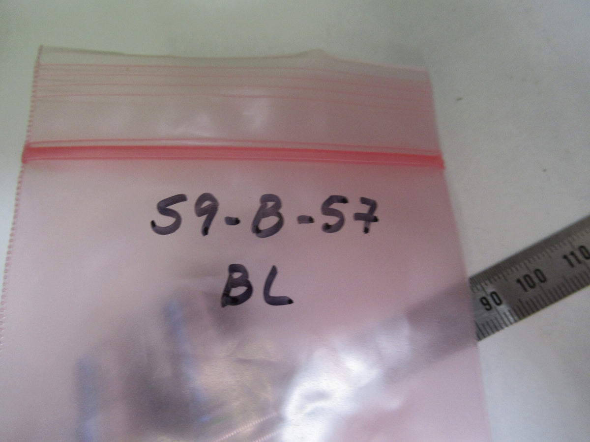 LOT OBJECTIVES LENSES VINTAGE BAUSCH LOMB MICROSCOPE PART AS PICTURED &S9-B-57