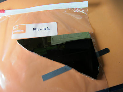 LARGE THICK BROKEN SILICON WINDOW INFRARED MIL SPEC LASER OPTIC AS IS BIN#E1-02