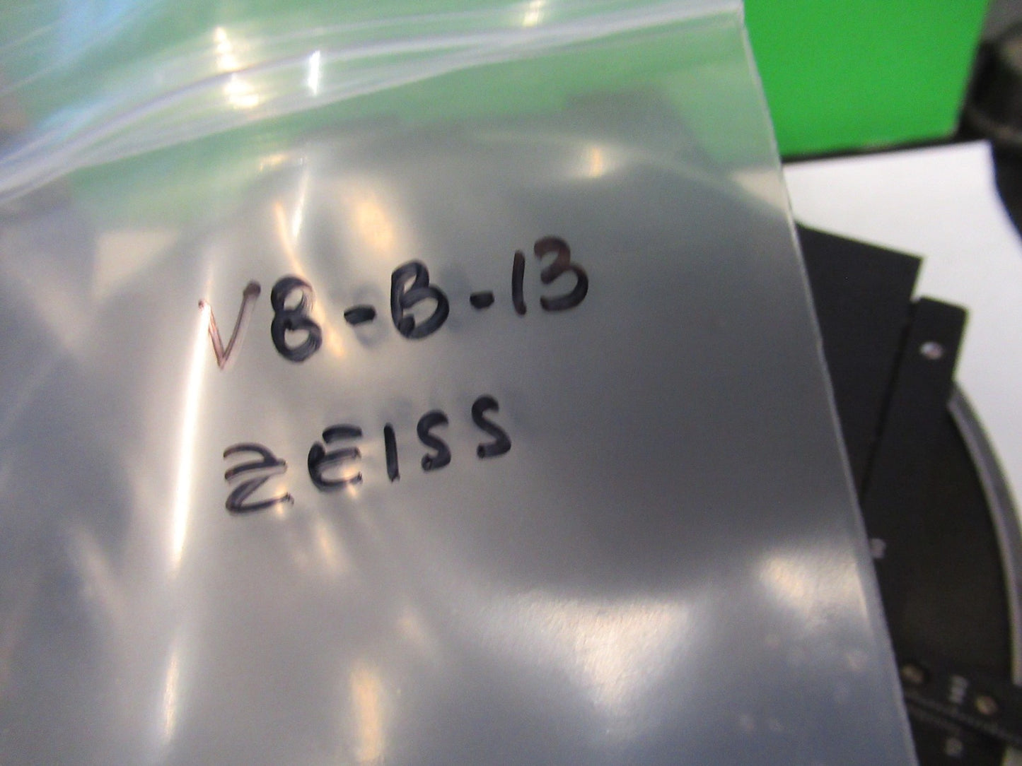 ZEISS GERMANY XY ROTABLE TABLE POLARIZER MICROSCOPE PART AS PICTURED V8-B-13