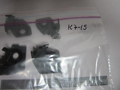 MICROSCOPE PART LOT 4 EA STEREO LENS BAUSCH LOMB OPTICS AS IS BIN#K7-15