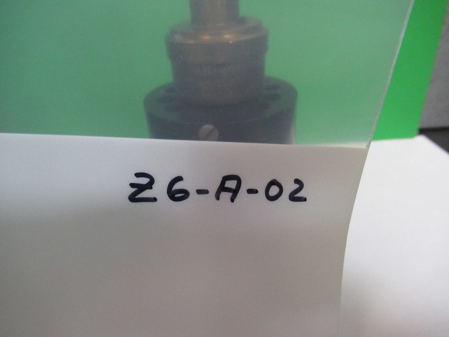 Antique Brass Lamp Housing Unknown Collimator Scope Part