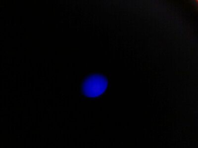 BAUSCH LOMB BLUE FILTER EYEPIECE OCULAR  MICROSCOPE PART AS PICTURED &Q3-B-80