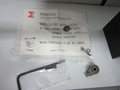 BESCHLEUNIGUNGSMESSER MEGGITT ENDEVCO 2220D VIBRATION TEST CALIBRATION SENSOR #P3