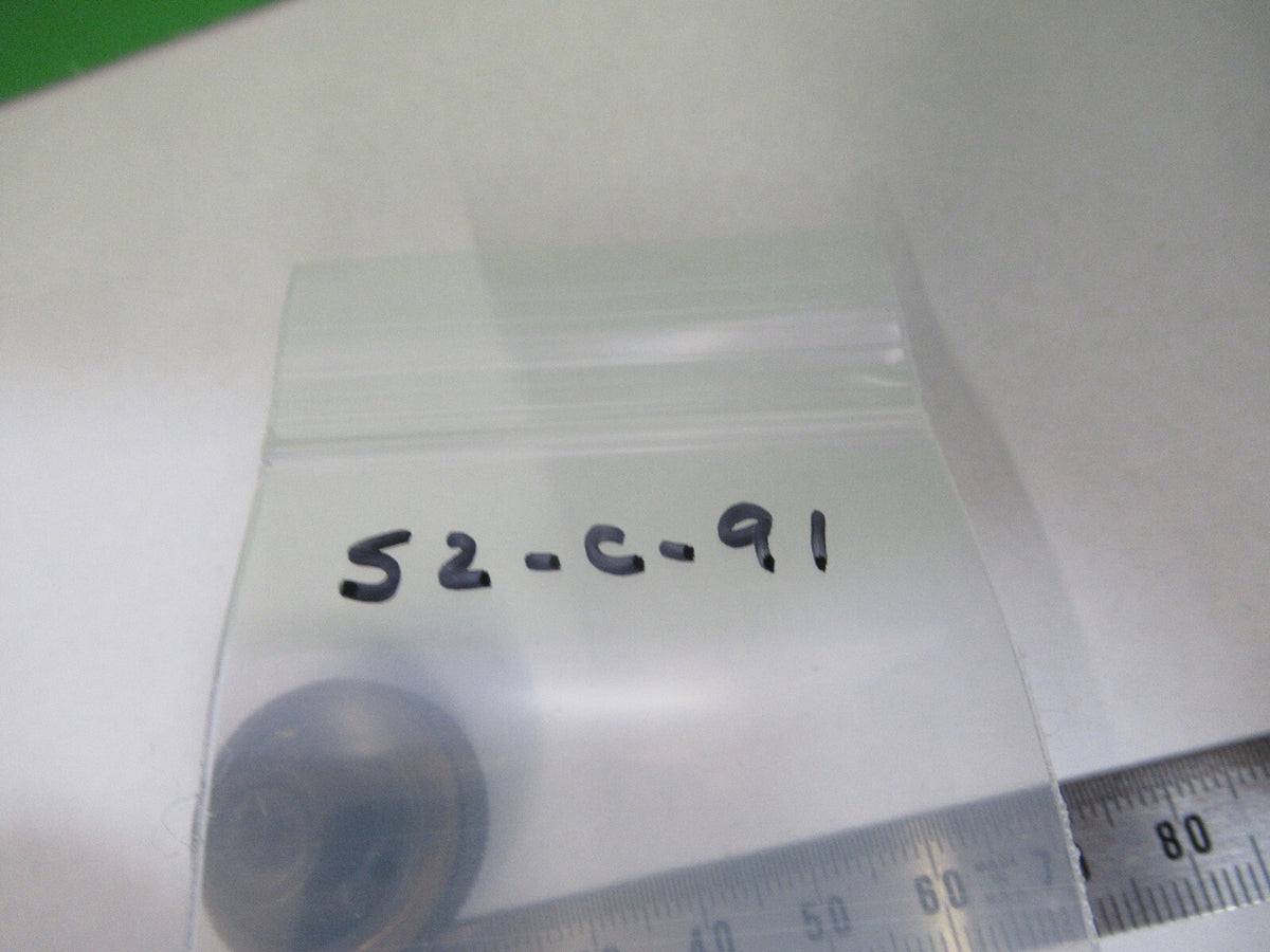 MICROSCOPE OBJECTIVE ZEISS WINKEL 2.5X LENS GERMANY OPTICS AS PICTURED #S2-C-91