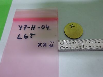 Langatate Lgt Single Crystal Blank Gold Plated Piezoelectric