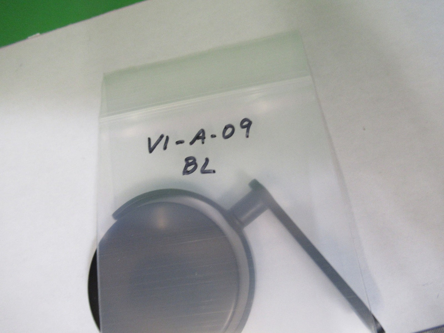 ANTIQUE BAUSCH LOMB MIRROR ASSEMBLY OPTICS MICROSCOPE PART AS PICTURED V1-A-09