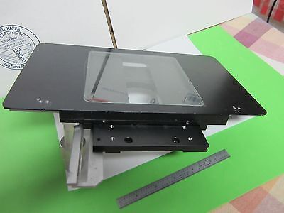 MICROSCOPE PART LARGE LEITZ WETZLAR GERMANY STAGE MICROMETER AS IS BIN#P6