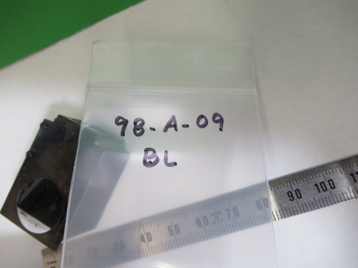 BAUSCH LOMB GLASS PRISM OPTICS MICROSCOPE OPTICAL PART AS PICTURED 98-A-09