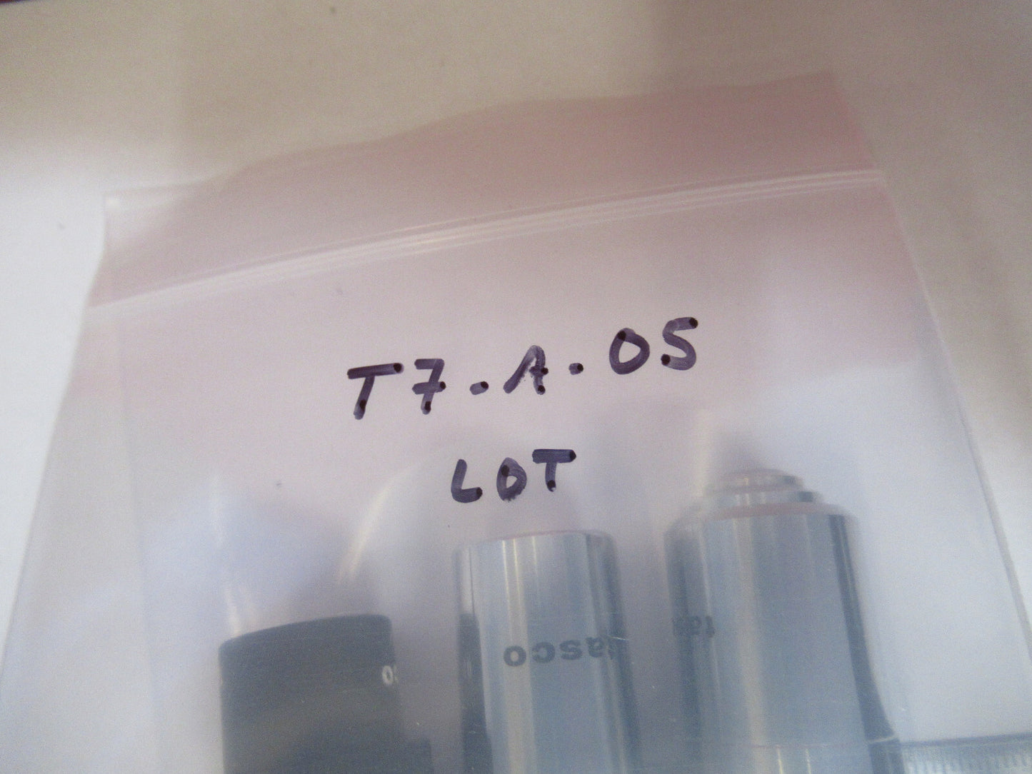 LOT TASCO OBJECTIVES 4X 10X 40X OPTICS MICROSCOPE PART AS PICTURED T7-A-05