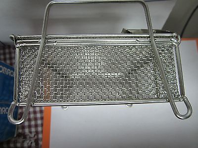 EDELSTAHLGITTERBEHÄLTER REINIGUNG LASEROPTIKEN BIN#A3-SQ