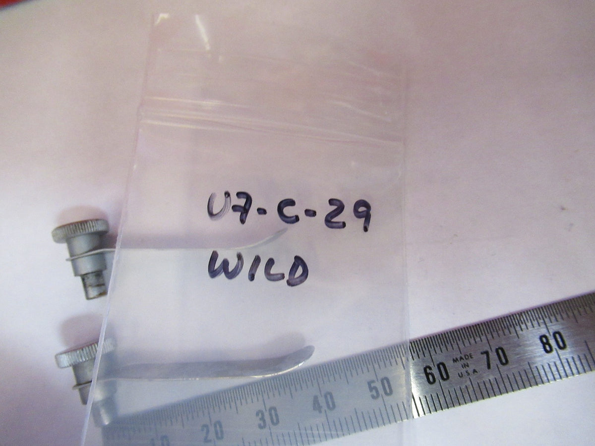 Wild Swiss M11 Pair Clips Microscope Part