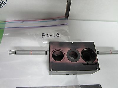 MICROSCOPE PART LEICA REICHERT POLYVAR INSERT DIC FILTER OPTICS BIN#F2-18
