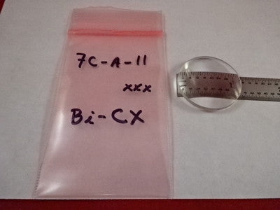 OPTICAL BI CONVEX LENS OPTICS AS PICTURED &7C-A-11