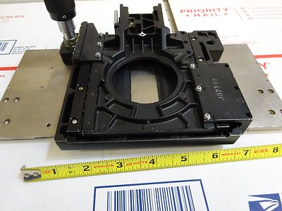 OLYMPUS MICROSCOPE STAGE TABLE PART &IL-3-D2