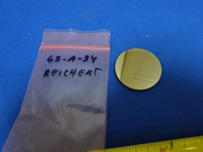MICROSCOPE PART MIRROR OPTICS for REICHERT AUSTRIA POLYVAR AS IS #65-A-34