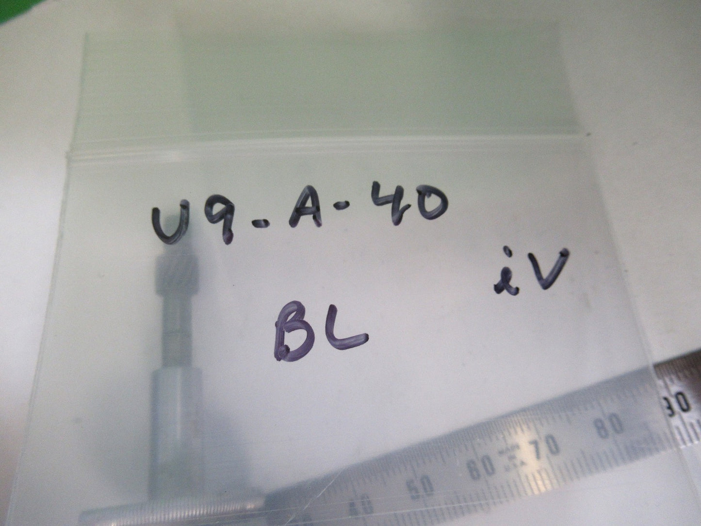 ANTIQUE KNOB CONDENSER BRASS BAUSCH LOMB MICROSCOPE PART AS PICTURED U9-A-40