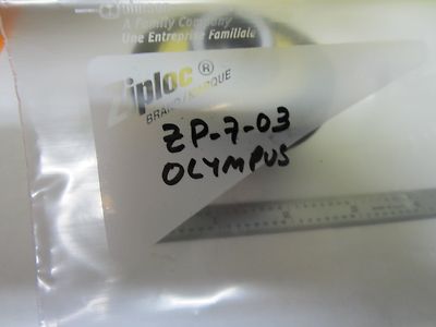 MICROSCOPE PART OLYMPUS NOSEPIECE WITHOUT OPTICS AS IS BIN#ZP-7-03