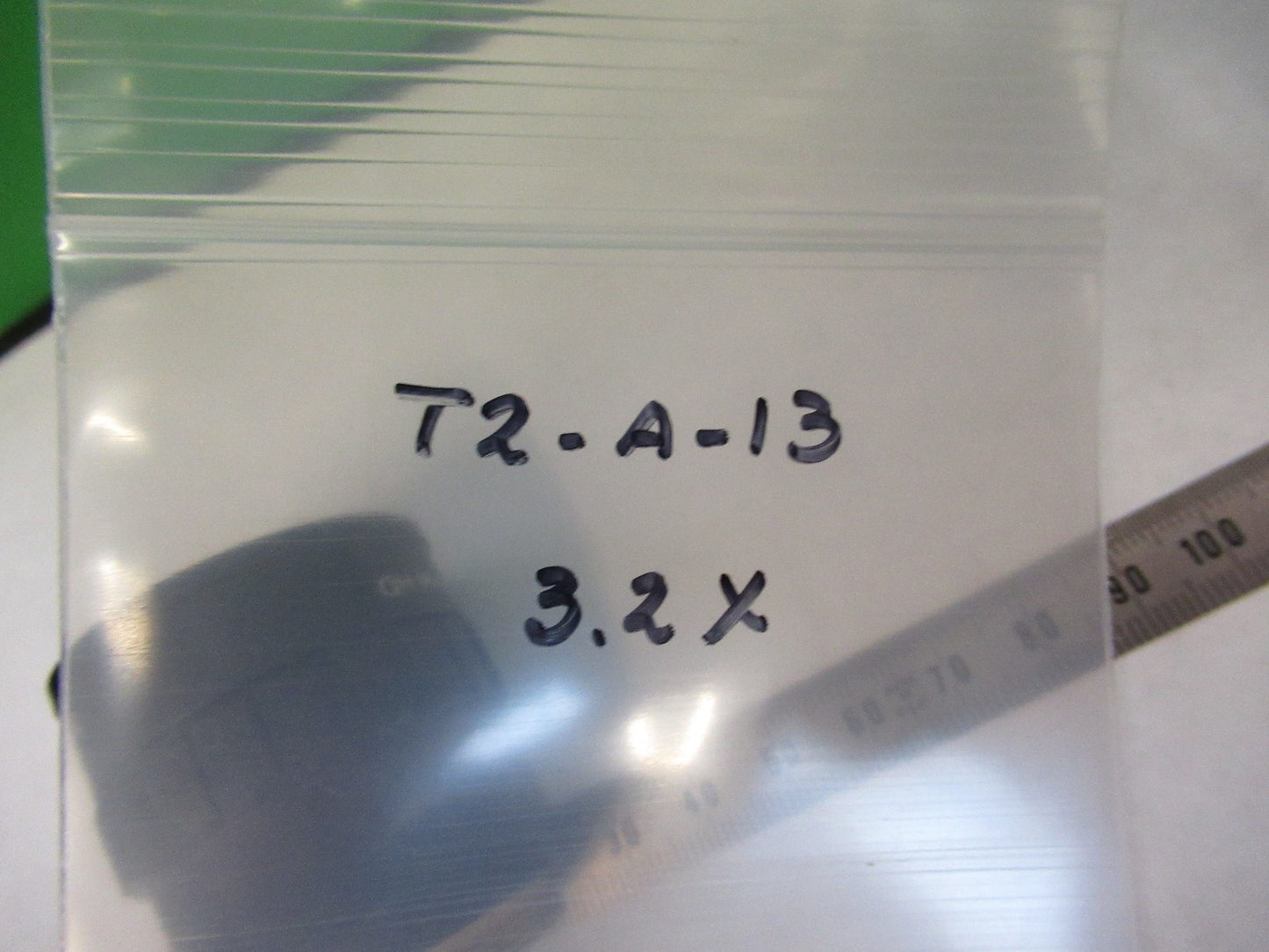 AUS JENA GERMANY INFINITY OBJECTIVE 3.2X PLANACHROMAT MICROSCOPE PART T2-A-13